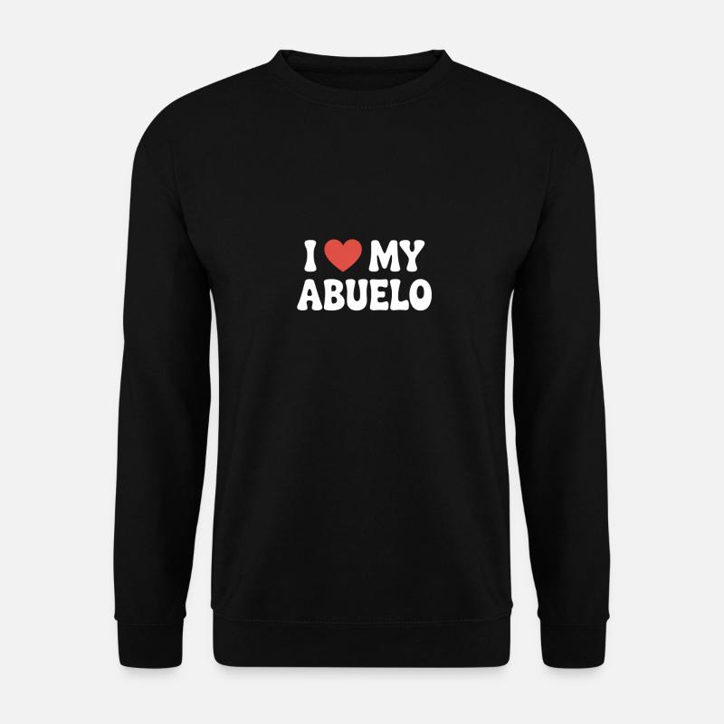 Ich liebe meinen Großvater - Unisex Pullover - Schwarz
