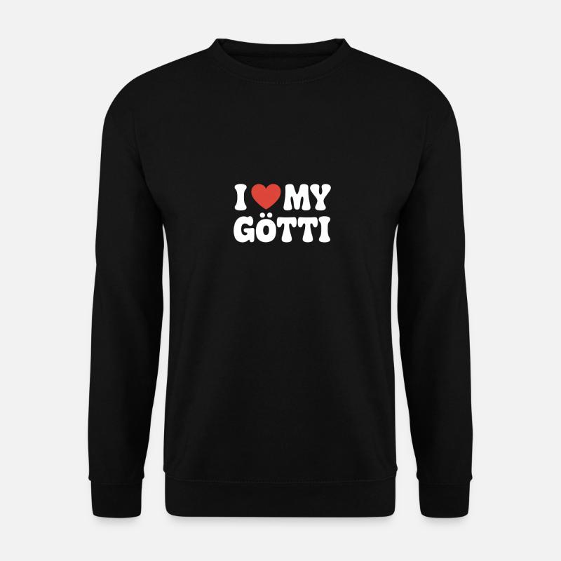 J’aime mon parrain - Sweat-shirt Unisexe - noir