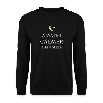 Navigation de nuit avec - Sweat-shirt Unisexe - noir - Devant - Alina (178cm) & Michal (187cm)