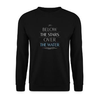Navigation de nuit avec - Sweat-shirt Unisexe - noir - Devant - Alina (178cm) & Michal (187cm)