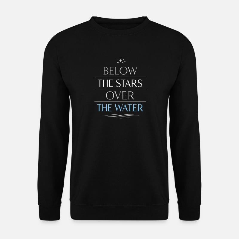 Night boating with - Unisex Sweatshirt - black