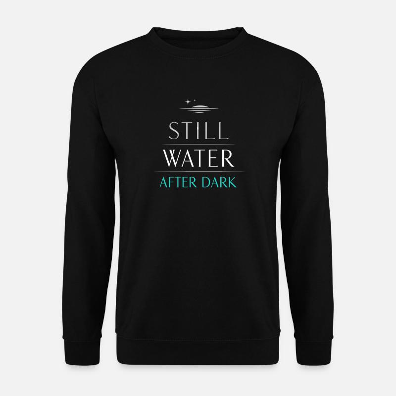 Night boating with - Unisex Sweatshirt - black