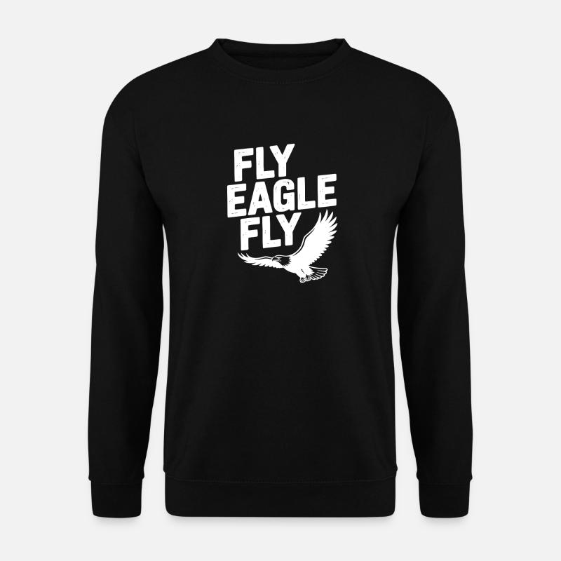 Fly Eagle Fly - Unisex Sweatshirt - black