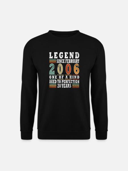 February 2006 Jubilee 2006 Legends February - Unisex Sweatshirt - black