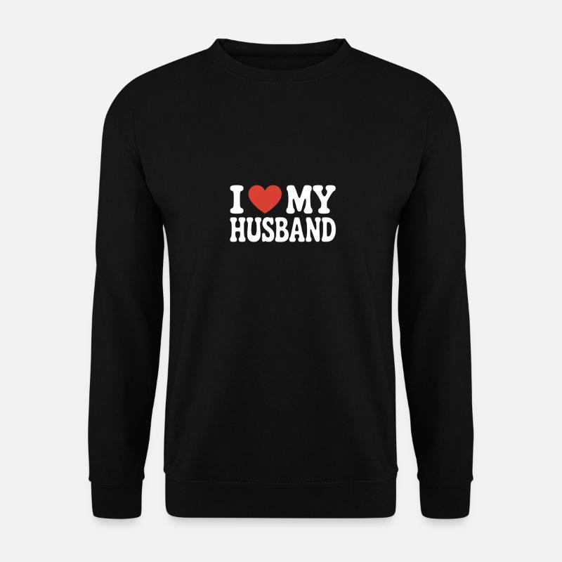 Ich liebe meinen Mann - Unisex Pullover - Schwarz