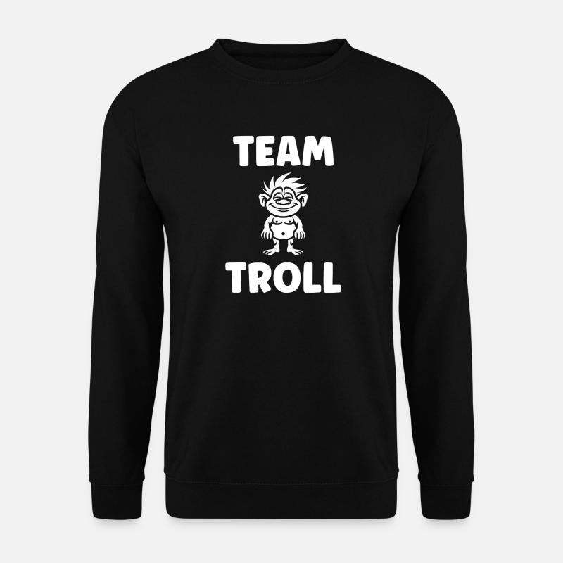 Troll - Unisex Sweatshirt - black