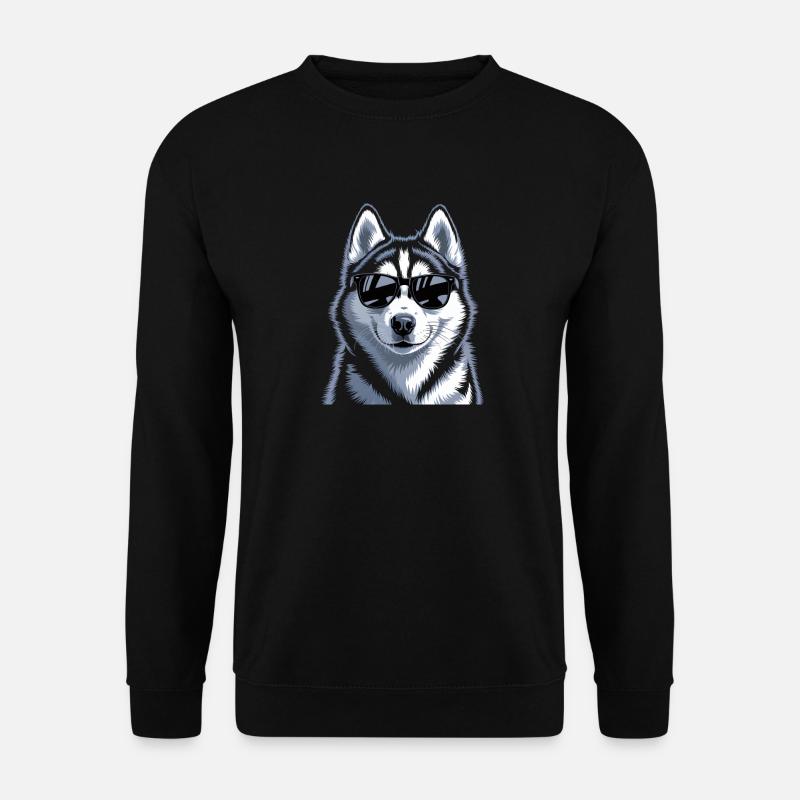 Husky - Unisex Sweatshirt - black