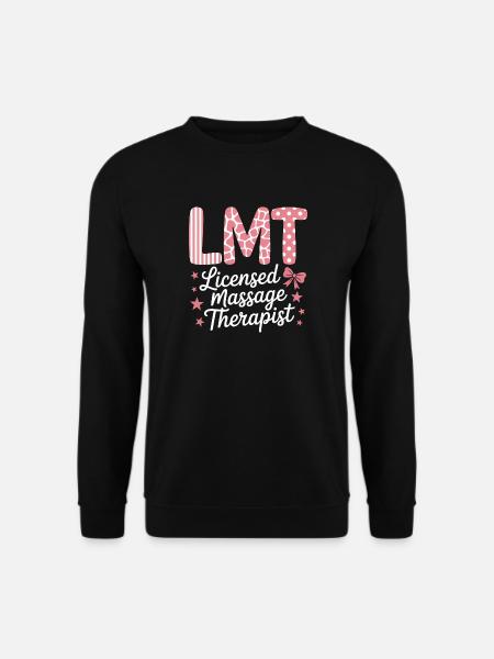 Masseuse Sayings Massage Funny Masseur Gift - Unisex Sweatshirt - black
