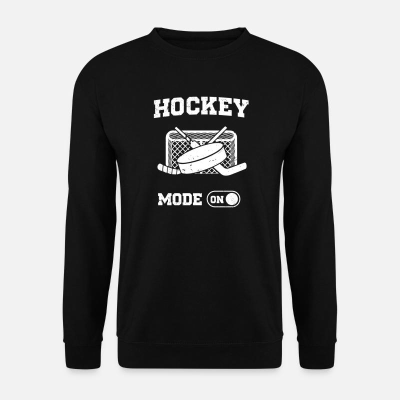 Hockey Mode On - Unisex Sweatshirt - black