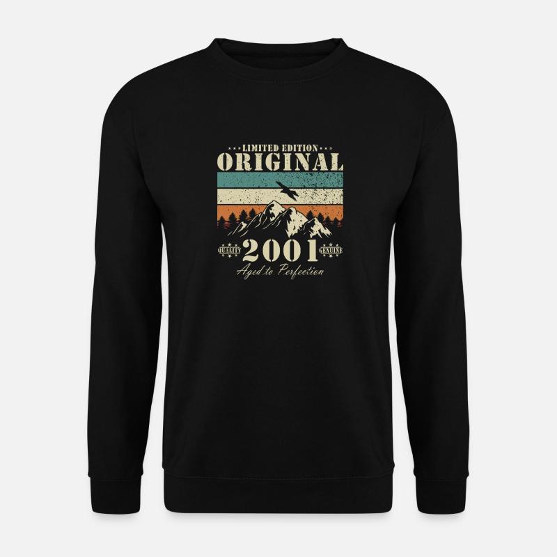 Klassische 2001 Limited Edition - Unisex Pullover - Schwarz