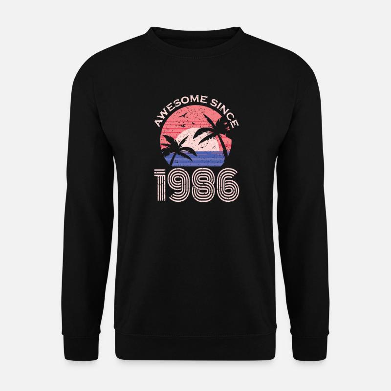 Aloha Sunset 1996 Retro - Unisex Pullover - Schwarz