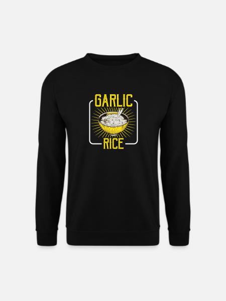 garlic rice delight chef lover chef - Unisex Sweatshirt - black