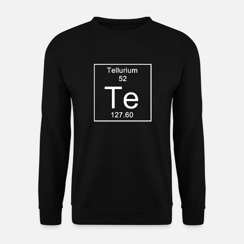 Te-Chemie-Periodensystem - Unisex Pullover - Schwarz
