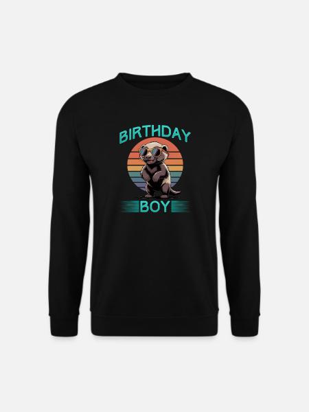 Funny Honey Badger - Unisex Pullover - Schwarz