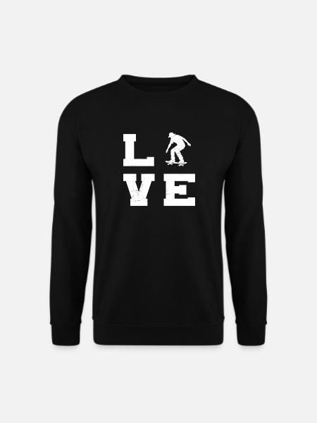 Skateboard : Adore s’habiller chic - Sweat-shirt Unisexe - noir