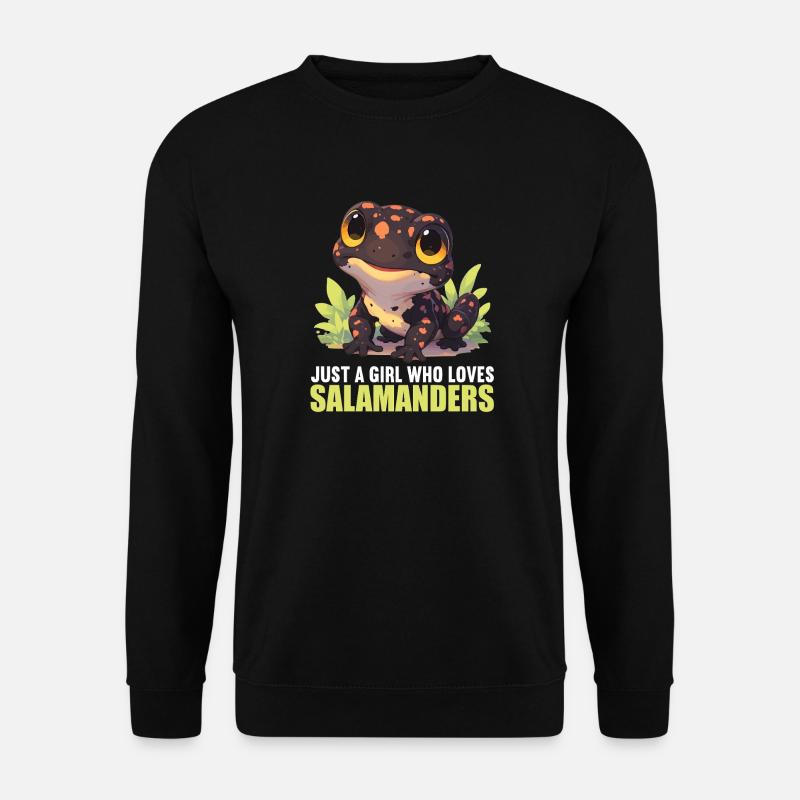 Fire Salamander Salamander - Unisex Sweatshirt - black