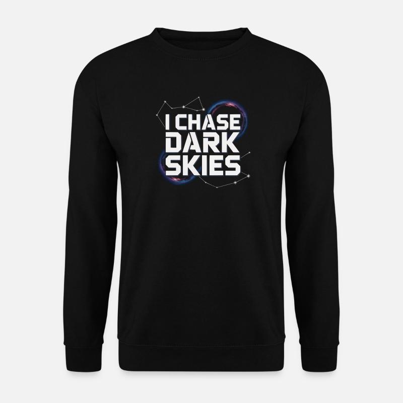 Astronomer Galaxy Outerspace Universe Astronomy - Unisex Sweatshirt - black