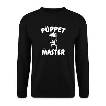 Silhouette du marionnettiste - Sweat-shirt Unisexe - noir - Devant - Alina (178cm) & Michal (187cm)