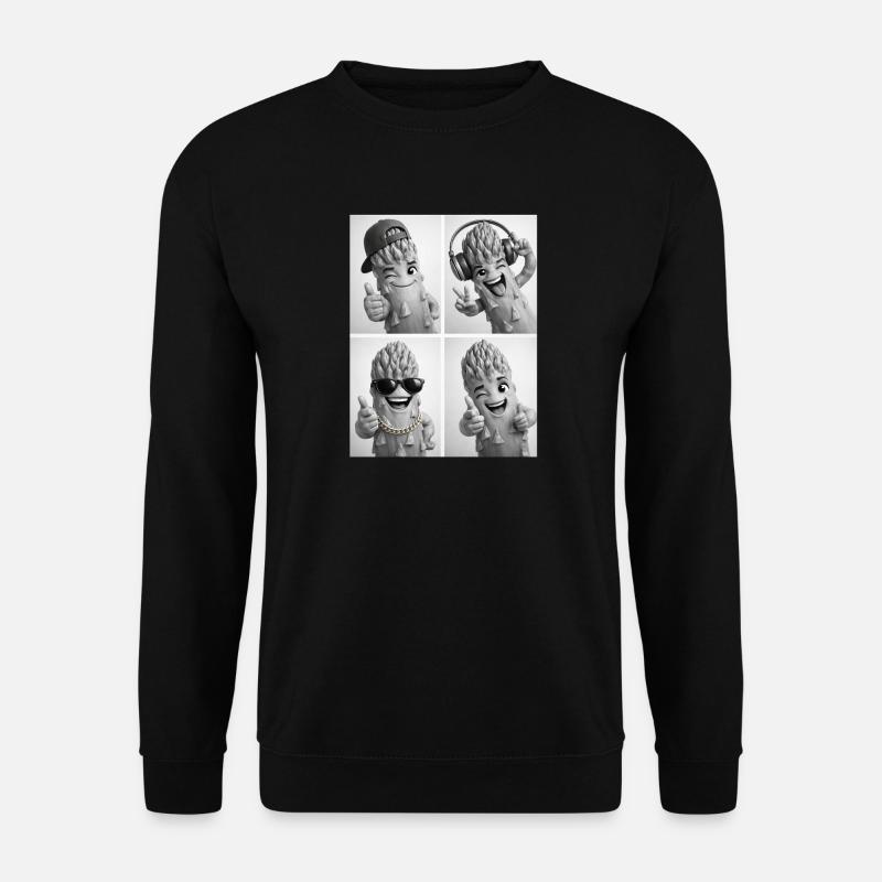 Asparagus - Unisex Sweatshirt - black