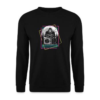 Bigfoot Gaming - Unisex Sweatshirt - black - Front - Alina (178cm) & Michal (187cm)