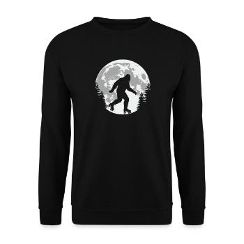 Bigfoot Lune de patinage à roulettes - Sweat-shirt Unisexe - noir - Devant - Alina (178cm) & Michal (187cm)
