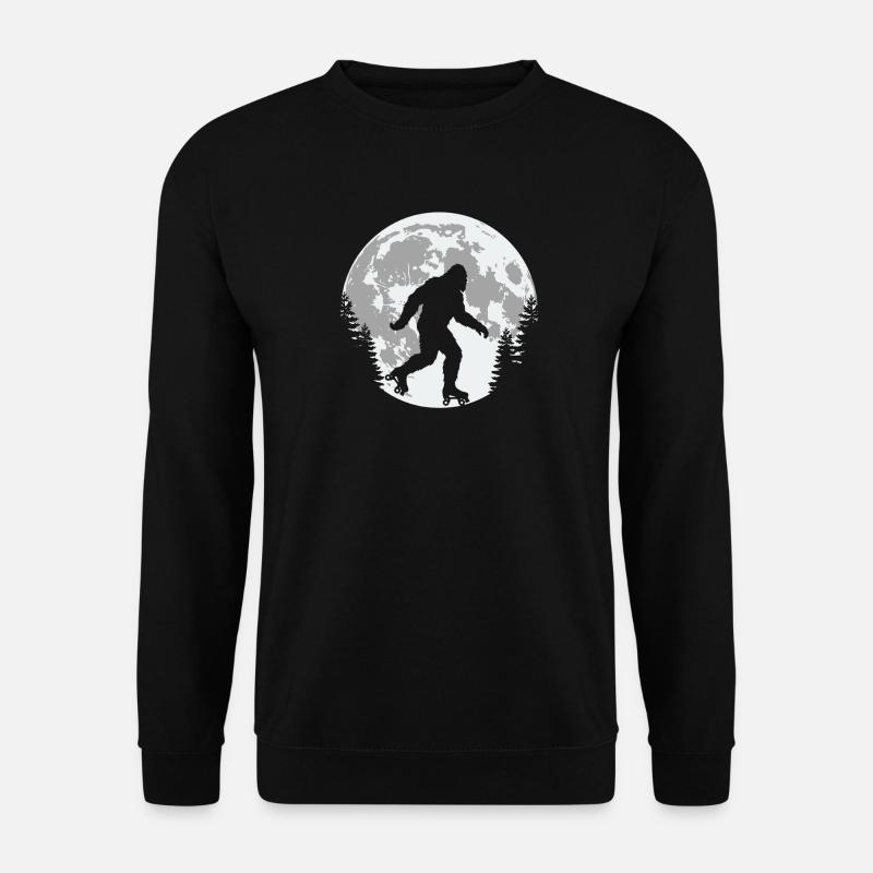 Bigfoot Rulleskøjtemåne - Unisex sweater - sort