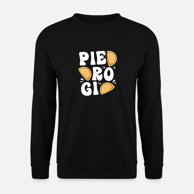 Polen Polnisch Pierogi - Unisex Pullover - Schwarz