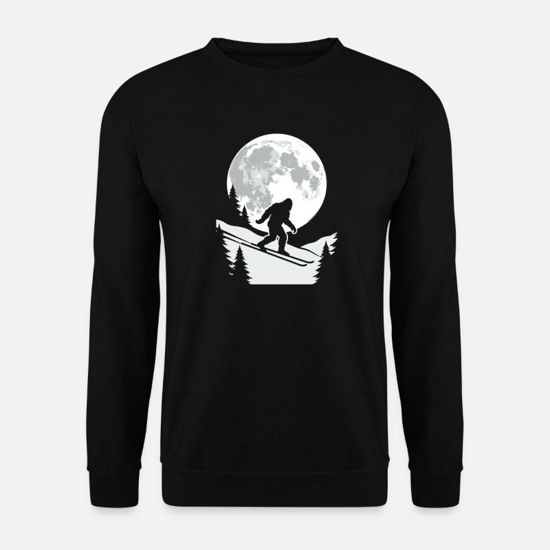 Bigfoot Sciatrice Moon - Felpa unisex - nero