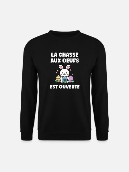 egg hunt - Unisex Sweatshirt - black