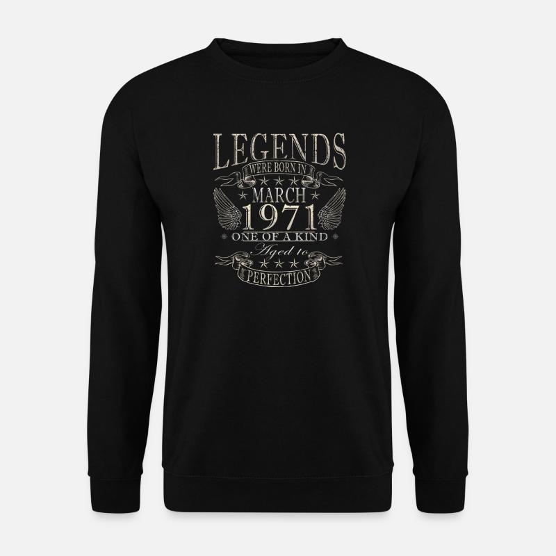 März 1971 - Unisex Pullover - Schwarz