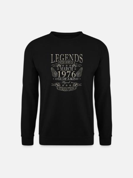 50. 50 Years Anniversary Limited Edition März 1976 - Unisex Pullover - Schwarz