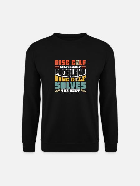 Cadeaux de disc golf Disc Golf - Sweat-shirt Unisexe - noir