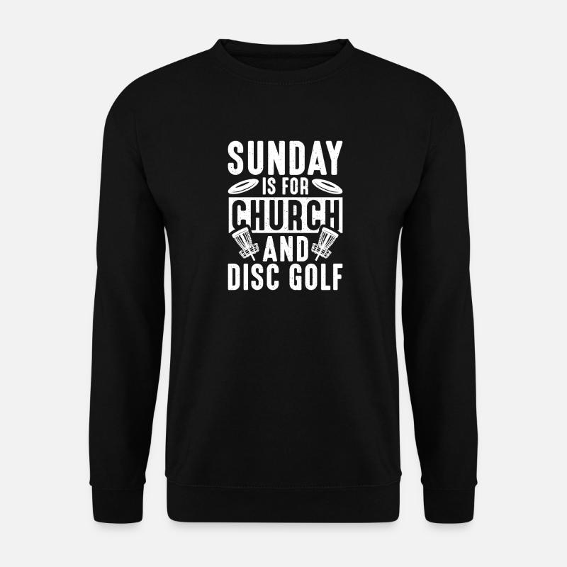 Disc Golf Geschenke Discgolf - Unisex Pullover - Schwarz