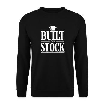Saucier Sauce Station Brigade Chef Culinary Statio - Unisex Sweatshirt - black - Front - Alina (178cm) & Michal (187cm)