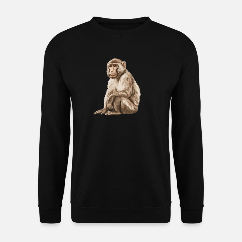 Macaque Macaque - Unisex Sweatshirt - black
