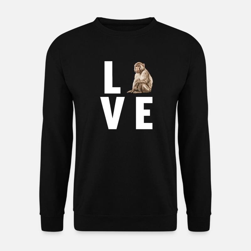 Macaque Macaque - Unisex Sweatshirt - black