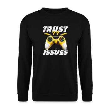 Gamer Gaming Contrôleurs de Jeux Jeux Gaming - Sweat-shirt Unisexe - noir - Devant - Alina (178cm) & Michal (187cm)