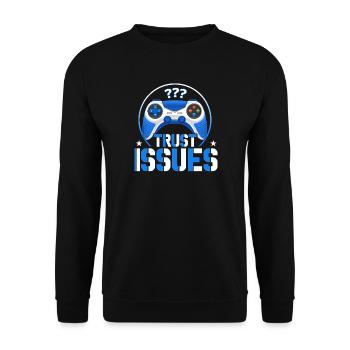 Gamer Gaming Contrôleurs de Jeux Jeux Gaming - Sweat-shirt Unisexe - noir - Devant - Alina (178cm) & Michal (187cm)