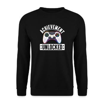 Gamer Gaming Contrôleurs de Jeux Jeux Gaming - Sweat-shirt Unisexe - noir - Devant - Alina (178cm) & Michal (187cm)