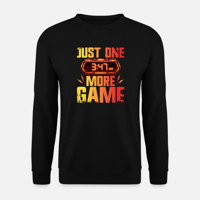 Gaming Gamer Videospiele Controller Zocken Zocker - Unisex Pullover - Schwarz