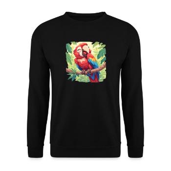 Aras Ara - Unisex Pullover - Schwarz - Vorne - Alina (178cm) & Michal (187cm)
