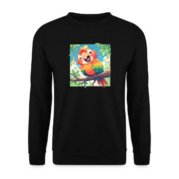 Aras Ara - Unisex Pullover - Schwarz - Vorne - Alina (178cm) & Michal (187cm)