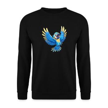 Aras Ara - Unisex Pullover - Schwarz - Vorne - Alina (178cm) & Michal (187cm)