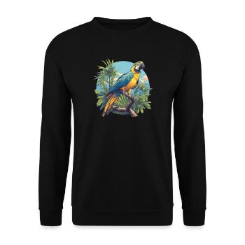 Aras Ara - Unisex Pullover - Schwarz - Vorne - Alina (178cm) & Michal (187cm)