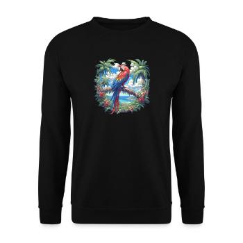 Aras Ara - Unisex Pullover - Schwarz - Vorne - Alina (178cm) & Michal (187cm)