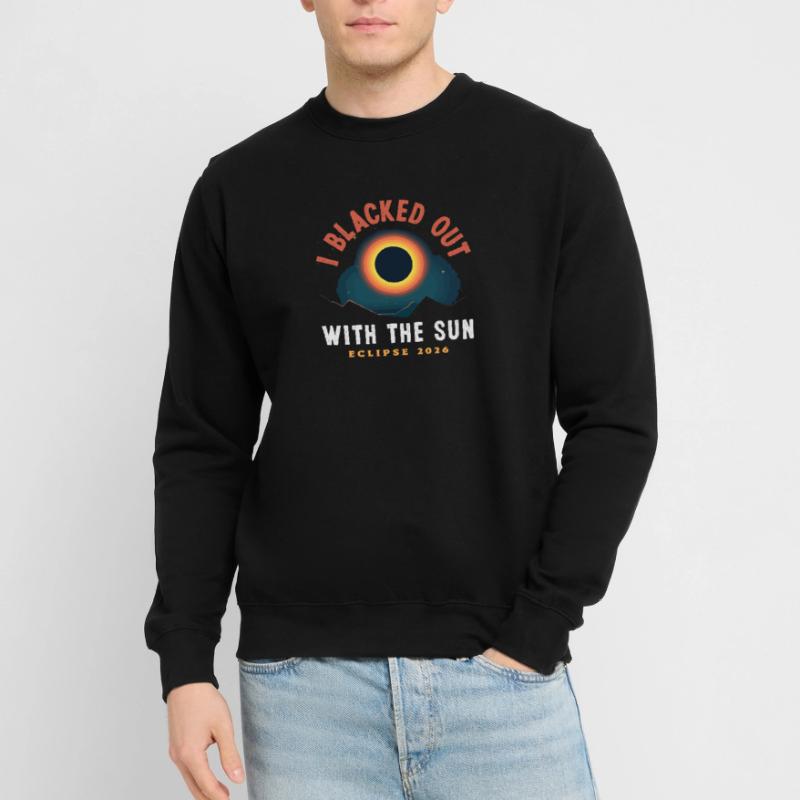 Solar eclipse 2026, August 12 Unisex Sweatshirt