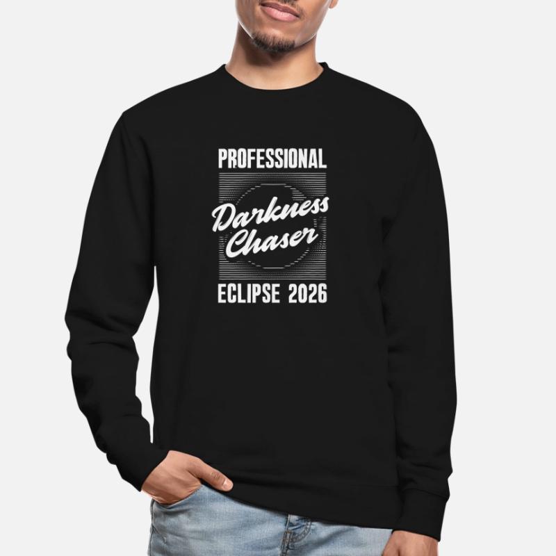 Solar eclipse 2026, August 12 Unisex Sweatshirt