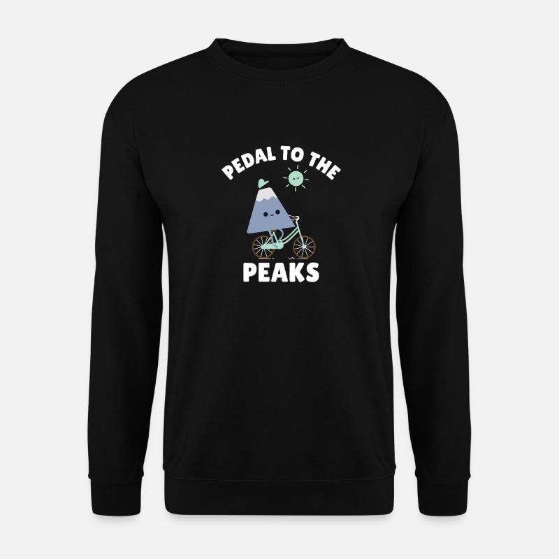 Radfahrerpfadfinder, Mountainbike, Radfahrer, Camper, Vorteil - Unisex Pullover - Schwarz