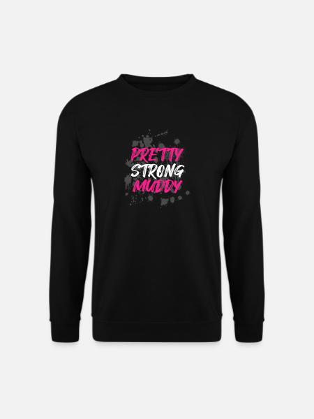 Course boueuse assez solide Schlammlauf boueuse - Sweat-shirt Unisexe - noir