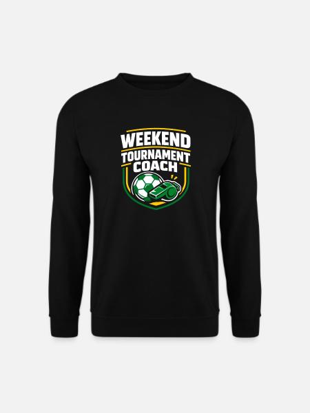 Fußballtraining Jugend-sport-trainer - Unisex Pullover - Schwarz